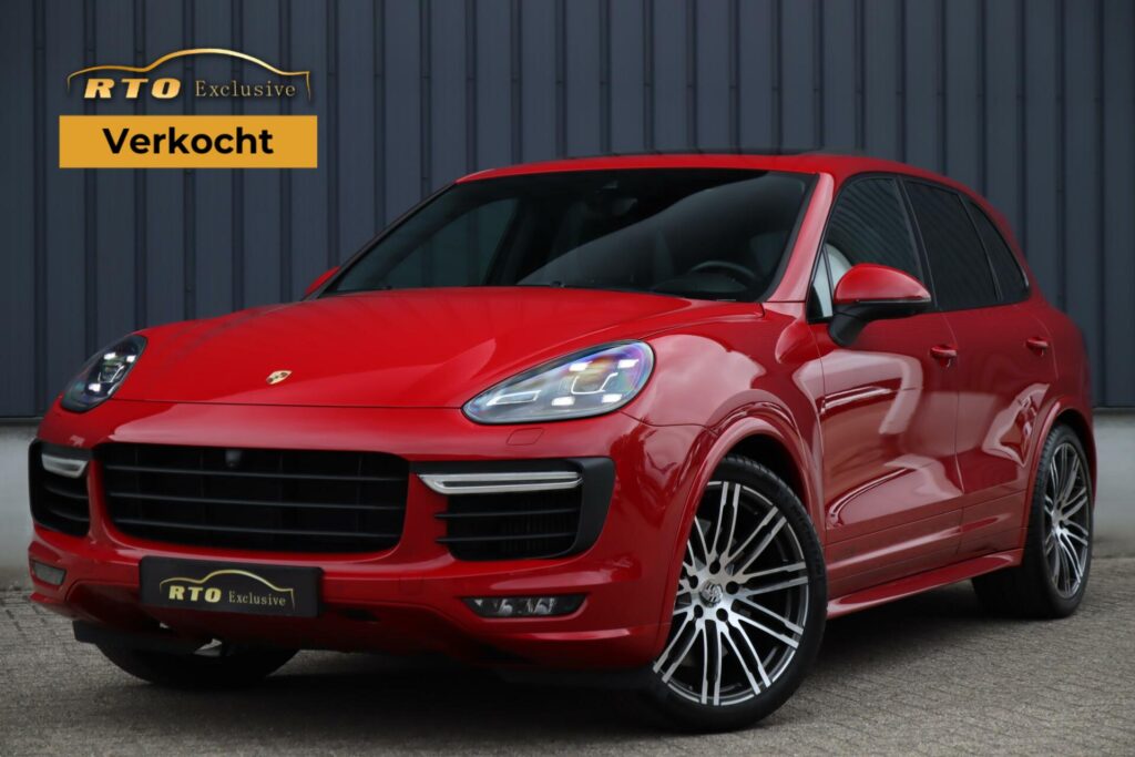 porsche cayenne rto exclusive verkocht